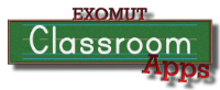 EXOMUT Classroom Apps Logo